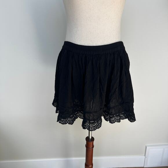 AEROPOSTALE Women's Mini Skirt Size XXL In Black - Picture 1 of 7